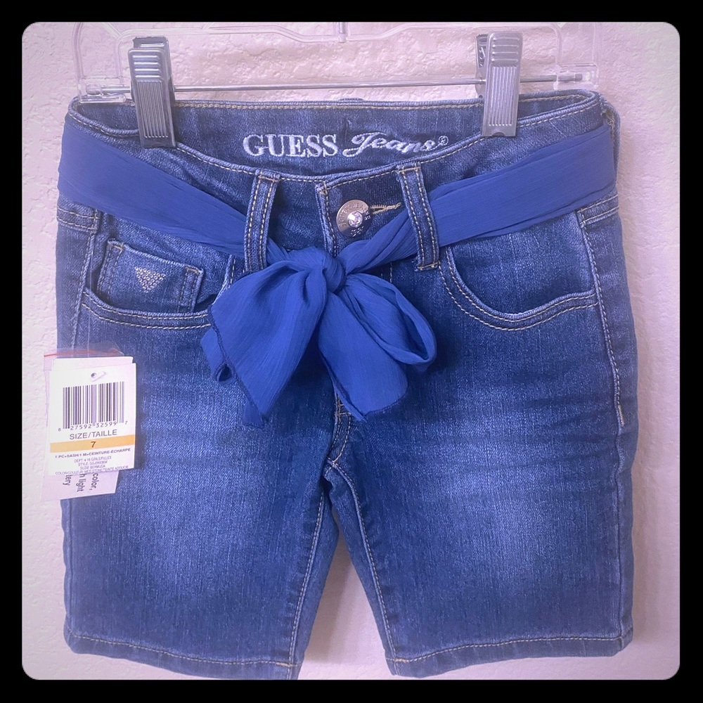 Guess Blue Jeans Bermuda Shorts